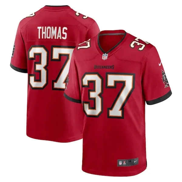 None Game NFL Jersey - Red | Elite Football Apparel | NFL Football