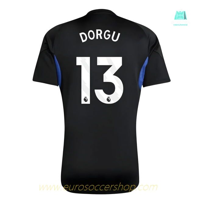 2025-2026 Man Utd EU Training Jersey (Black) - Kids (Dorgu 13)