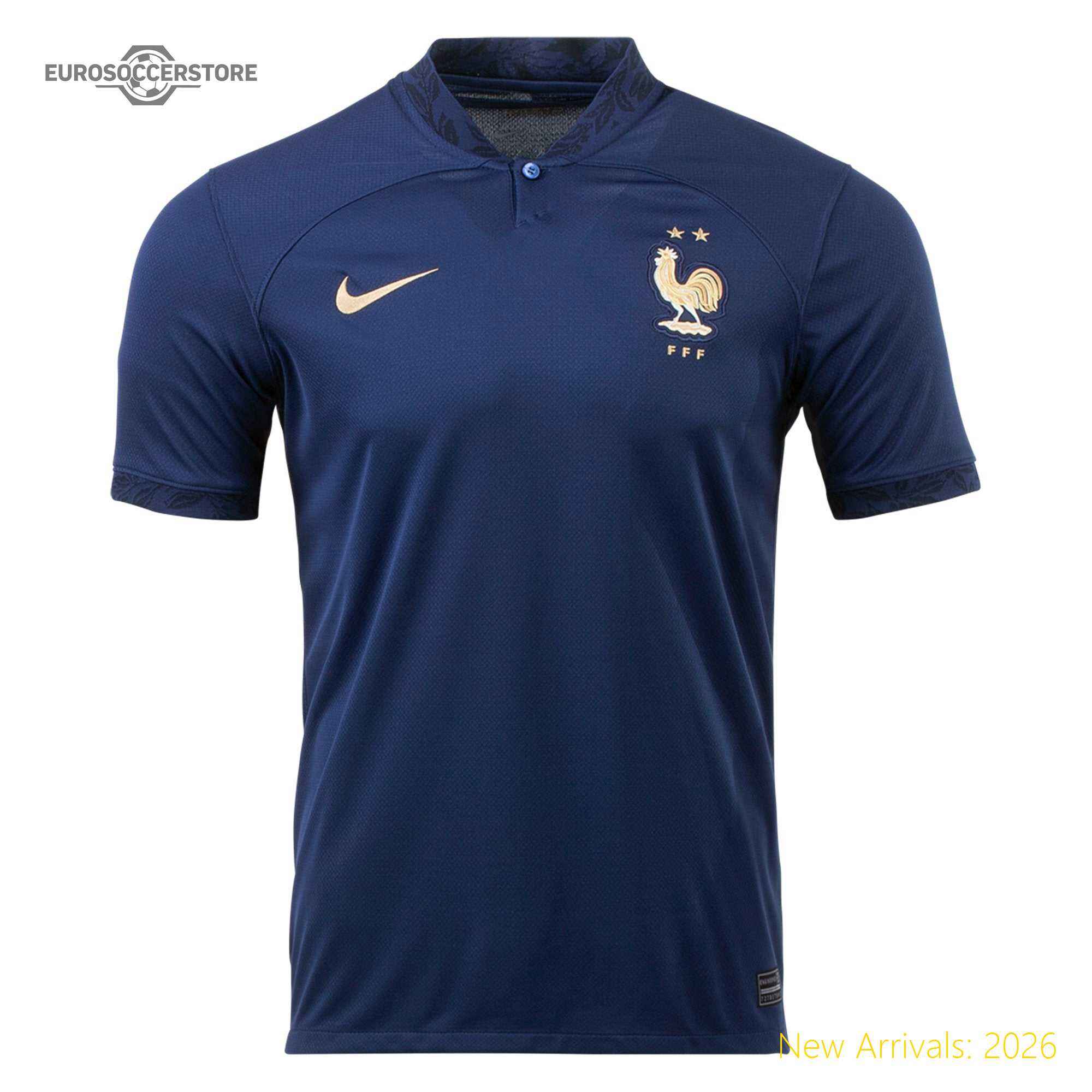 Officially Licensed Kids Fra France Home Elite Home Jersey 2022