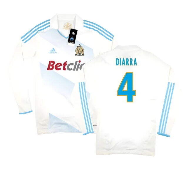 Shirt for Marseille 2011-12 Player Spec Long Sleeve L fans (Men