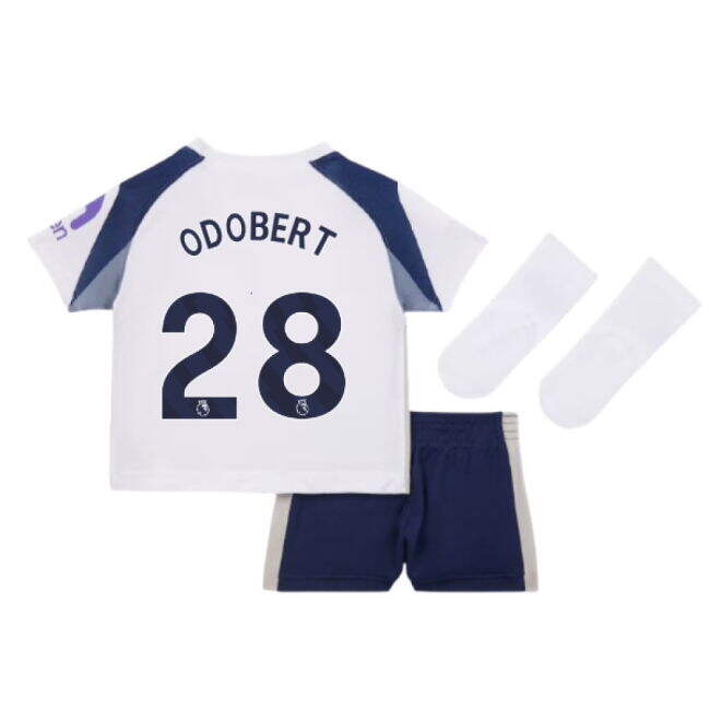 2025-2026 Tottenham Home Baby Kit (Odobert 28)