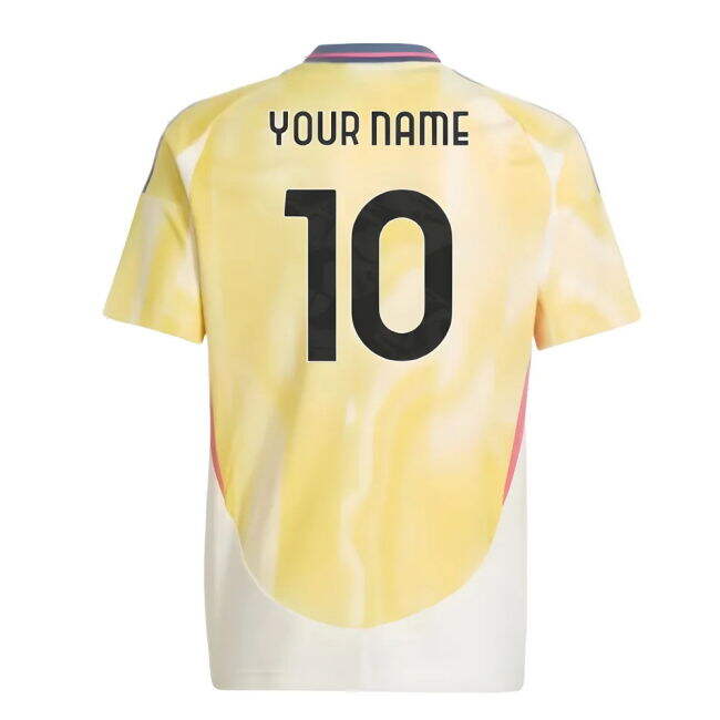 2024-2025 Juve Away Sleek Shirt (Kids) (Your Name) Moisture Wicking