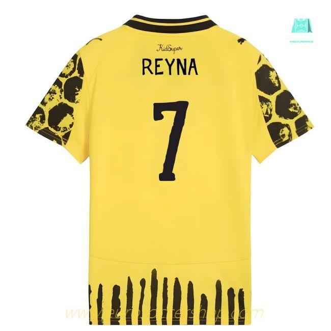 2025-2026 KIDSUPER x Borussia Dortmund CWC Shirt - Kids (Reyna 7)