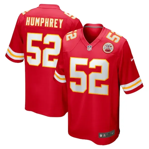 Kansas City Chiefs Creed Humphrey Game Jersey - Red | NFL Player Je...