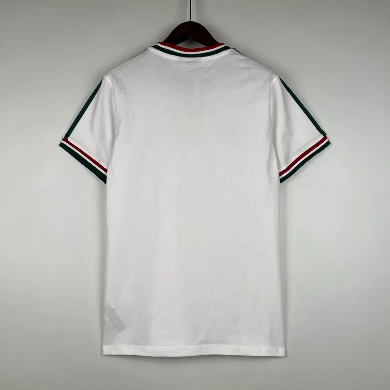 2014-2015 Fluminense White Soccer retro kit