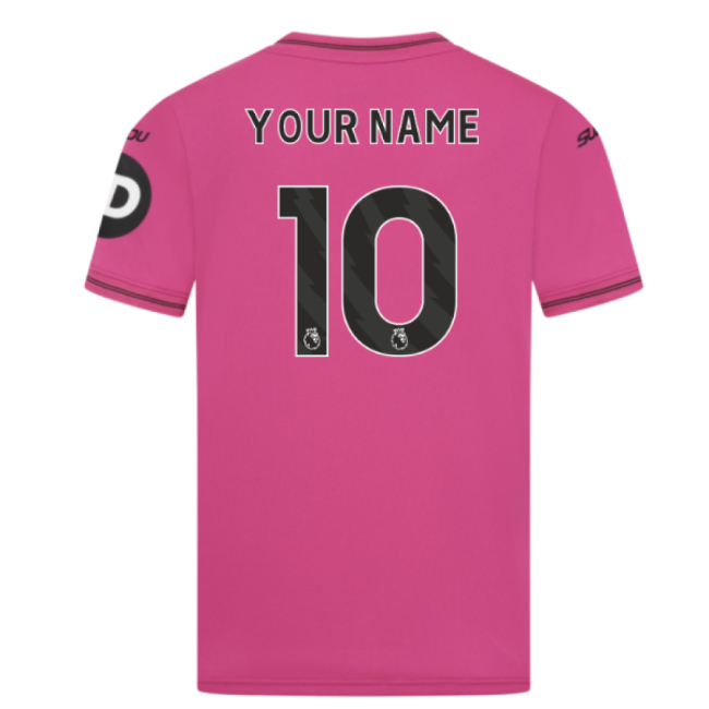 Match-Grade Budget-Friendly 2025-2026 WOL Away Rare - Pink Kids#442