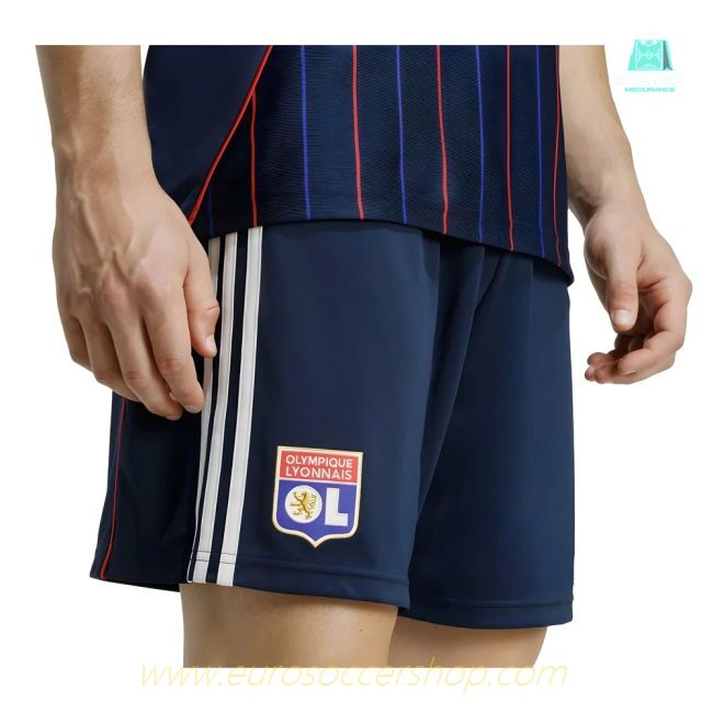 2025-2026 Olympique Lyon Away Shorts (Night Indigo)