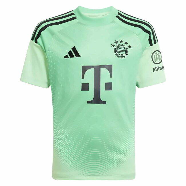 Bayern Munich Goalkeeper official style Home Shirt 2025-2026 (Junior