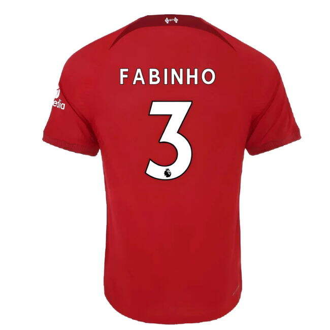 Stretchable 2022-2023 Liverpool Home Soccer Jersey Rare FABINHO 3#965