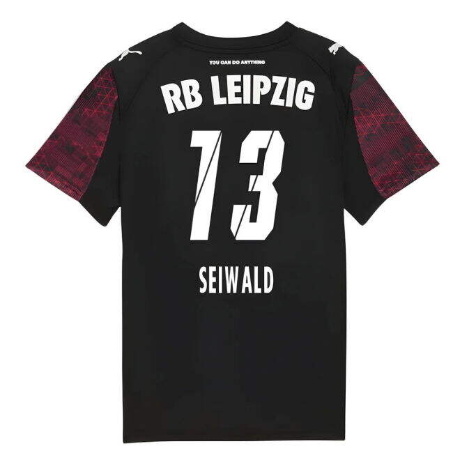 Leipzig Red Bull Leipzig Third Shirt Kids Seiwald #13 Match Qualit...