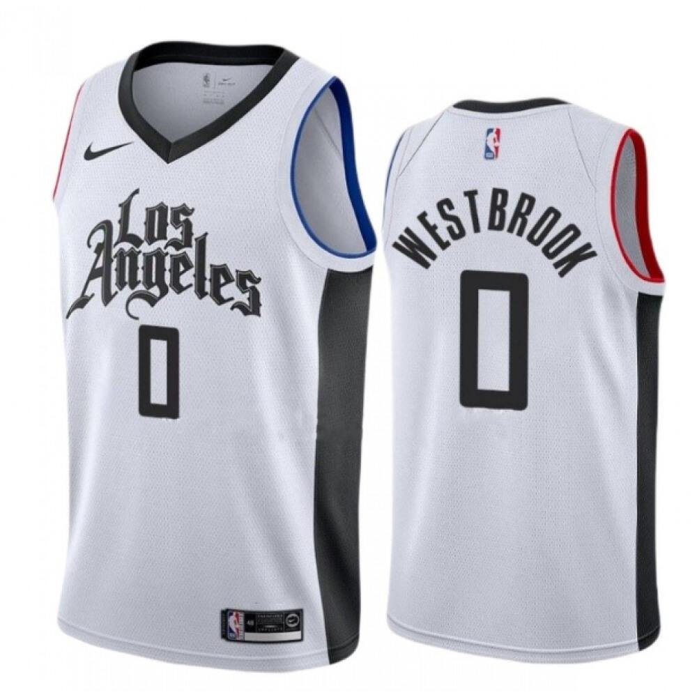 Limited Edition 0 White Jersey - City Edition - Basketball Fan Gear