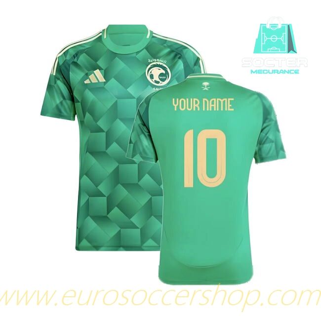 2024-2025 Season Saudi Arabia Home Jersey Match Quality (Your Name)
