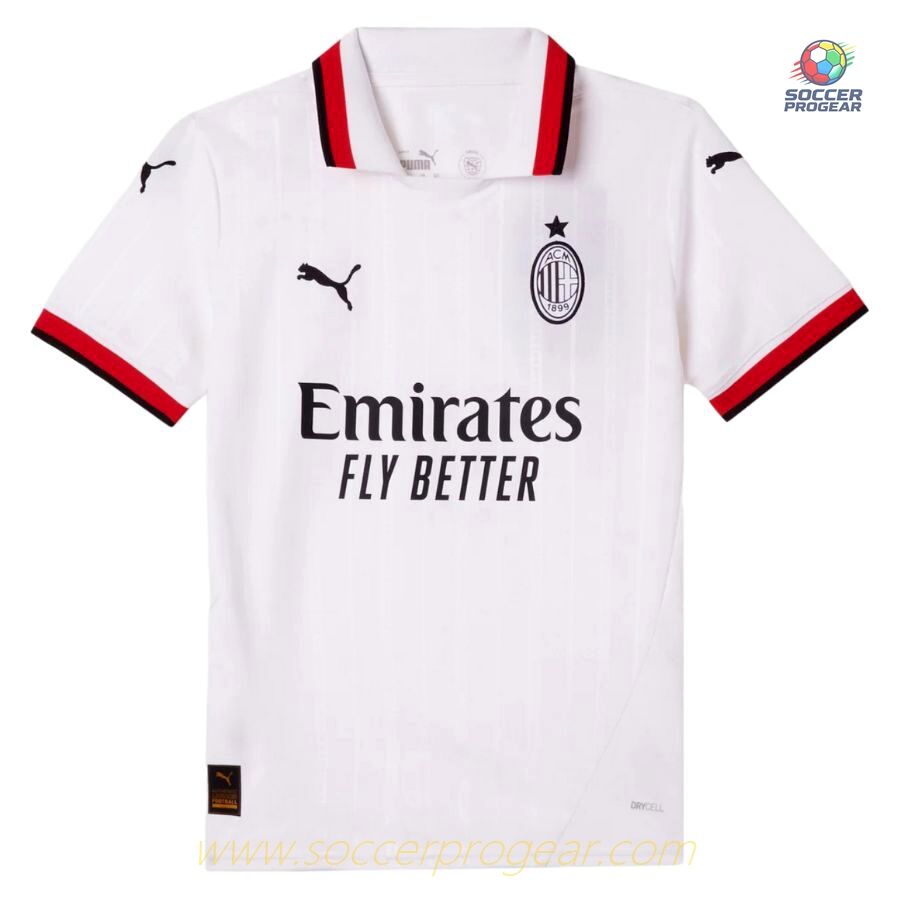 AC Milan Youthren's Away Football Jersey 2024-2025 Season