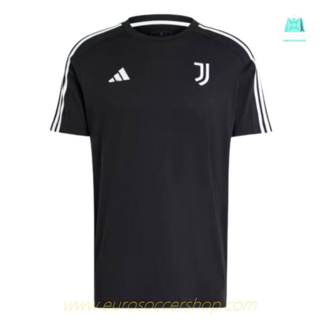 2024-2025 Juventus DNA Tee (Black) (Kolo Muani 20)