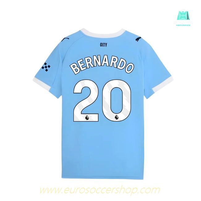 2025-2026 Man City Home Shirt (Kids) (Bernardo 20)