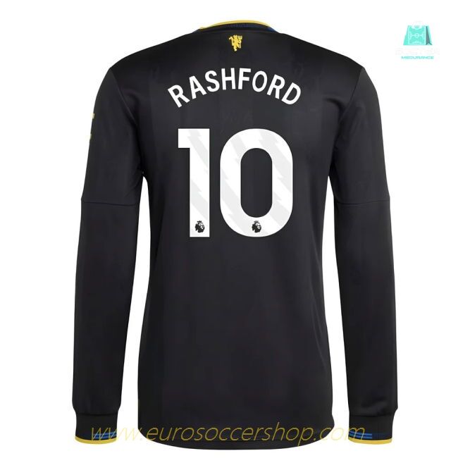 2025-2026 Man Utd Authentic Long Sleeve Third Shirt (Rashford 10)