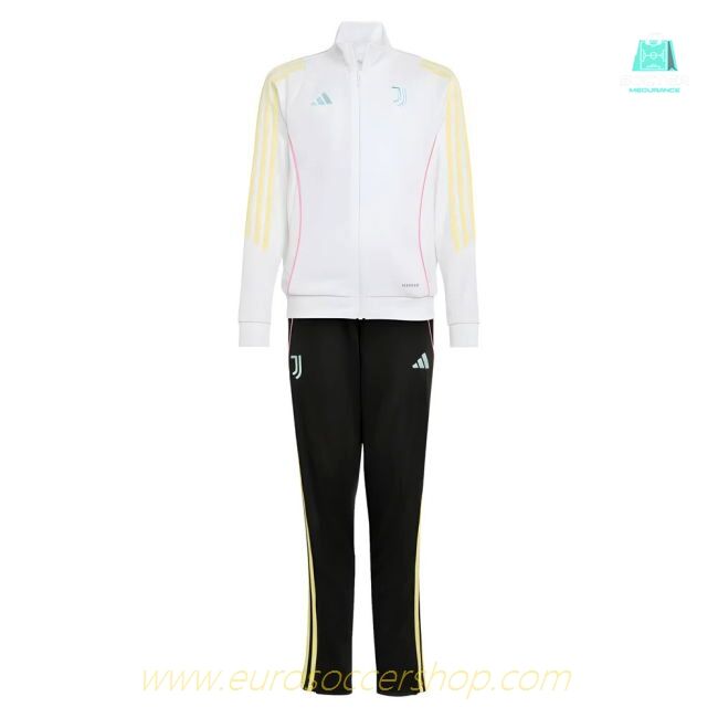 2025-2026 Juventus Tracksuit (White) - Kids