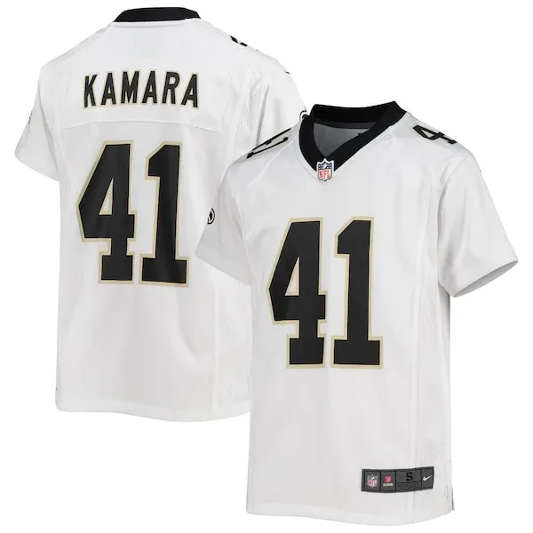 New Orleans Saints Game NFL Jersey - White | Durable Football Apparel
