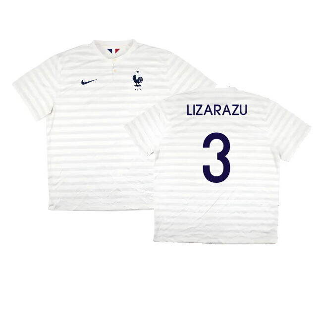 Fan Quality France Away Fan Jersey (Adults) (Lizarazu 3) (1)