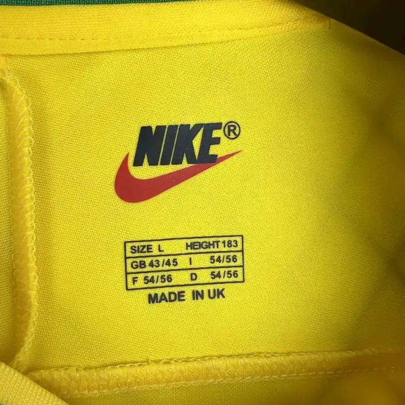 1997 Brazil Jersey retro kit