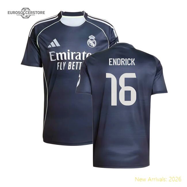 Real Madrid Endrick Premium Away Spanish Football Advanced Textile