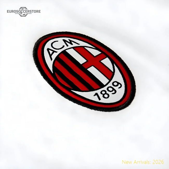 2017-2018 Ac Milan Adidas Training Tee (white) - Kids - Official Design