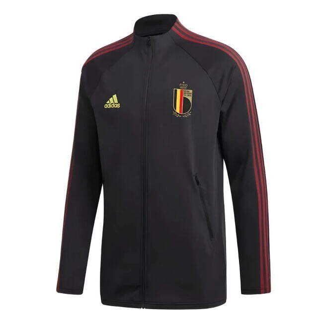 2022-2023 Belgium Anthem Jacket (Black)