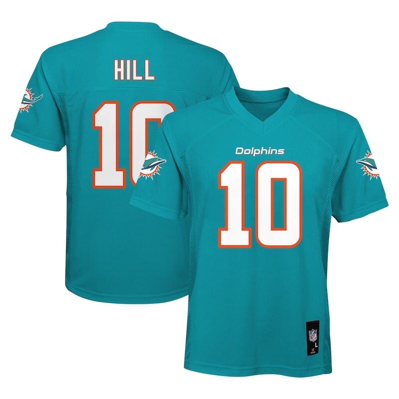 None Tyreek Hill MIA Dolphins Cost-Effective Game Jersey for NFL Fans