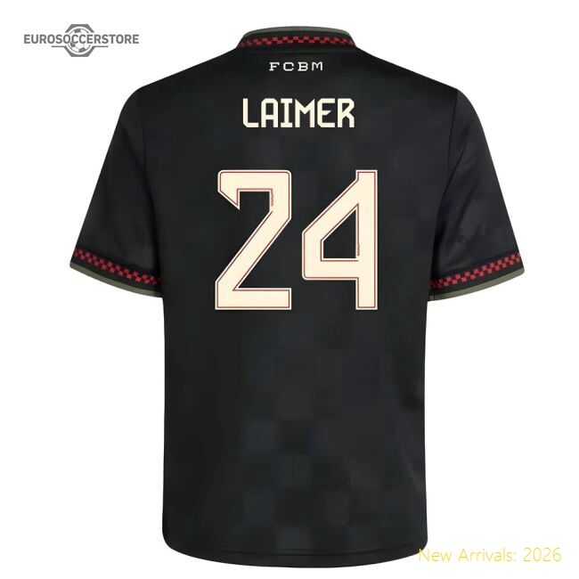 Top-grade 2025-2026 Bayern Munich Change Jersey (kids) (laimer 24)