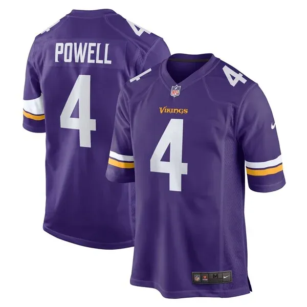 None Game Football Jersey - Purple M | player jersey | NFL Football