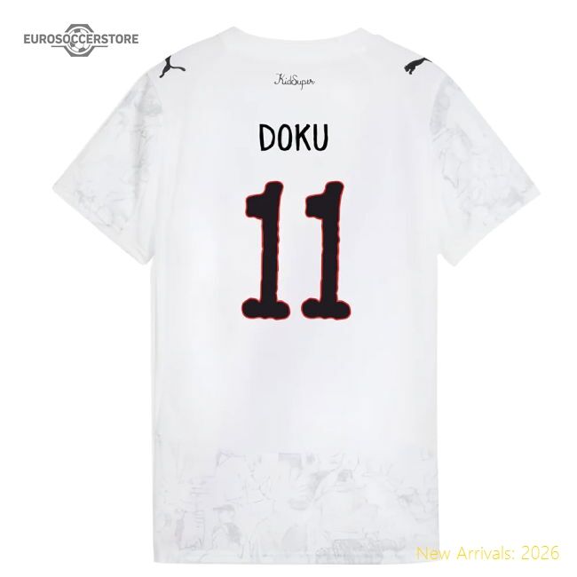 Official 2025-2026 Kidsuper X Manchester City Cwc Shirt (white)