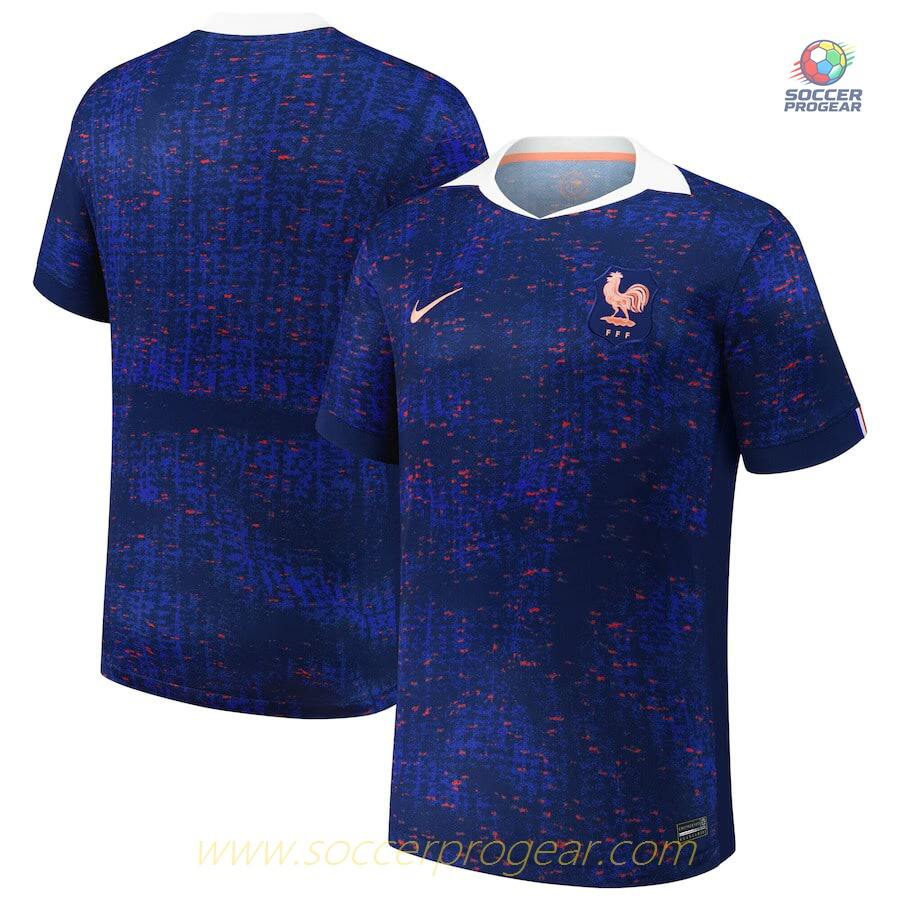 France Women's National Team Home Soccer Shirt 2025 Collection