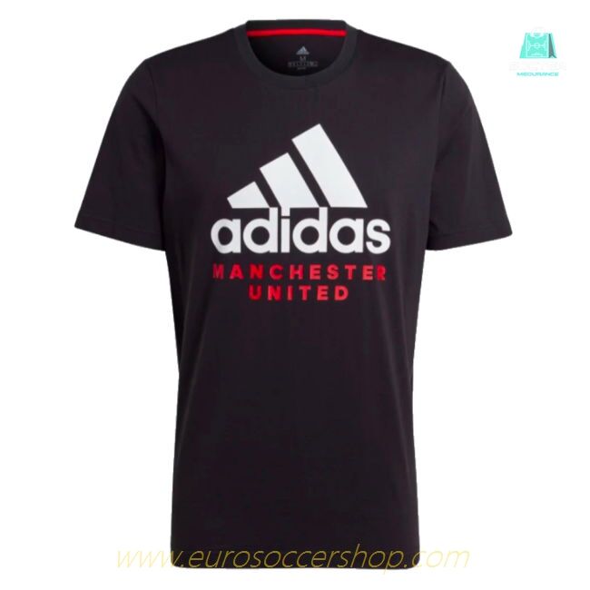 2023-2024 Man Utd DNA Graphic Tee (Black) (Rooney 10)