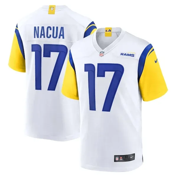 Los Angeles Rams Game NFL Jersey - White | High-Quality Football Ap...