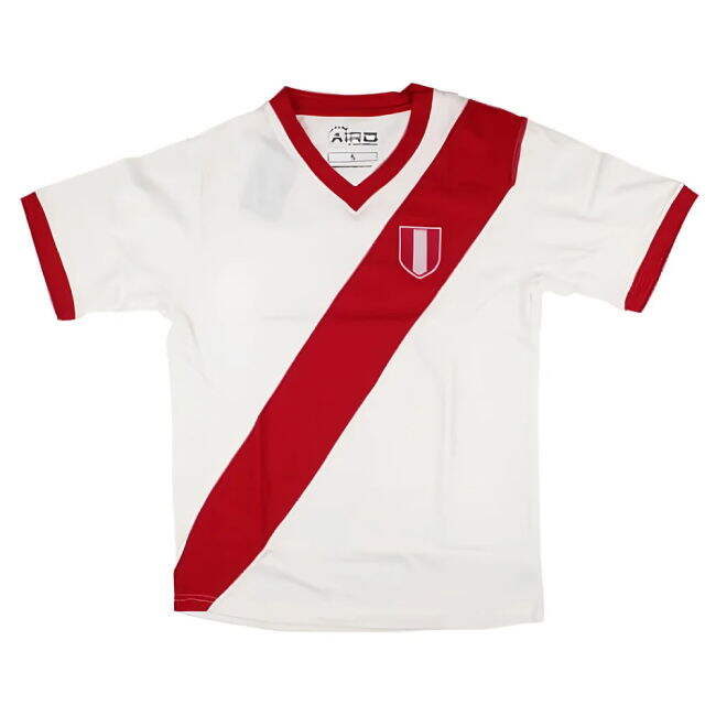 Athletic Vintage Peru El Inca Football Shirt Cup Authentic