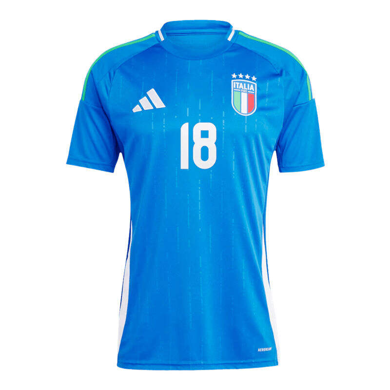 UEFA Euro 2024 Italy Home Shirt BARELLA 18 - Official Replica 26681