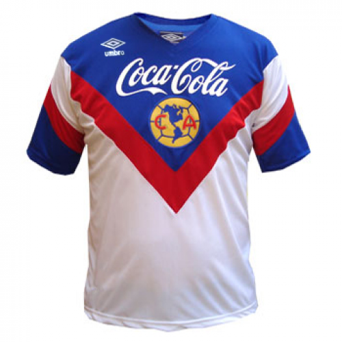 Club America Away 9394 Retro Soccer Jeresy Shirt - Official Replica