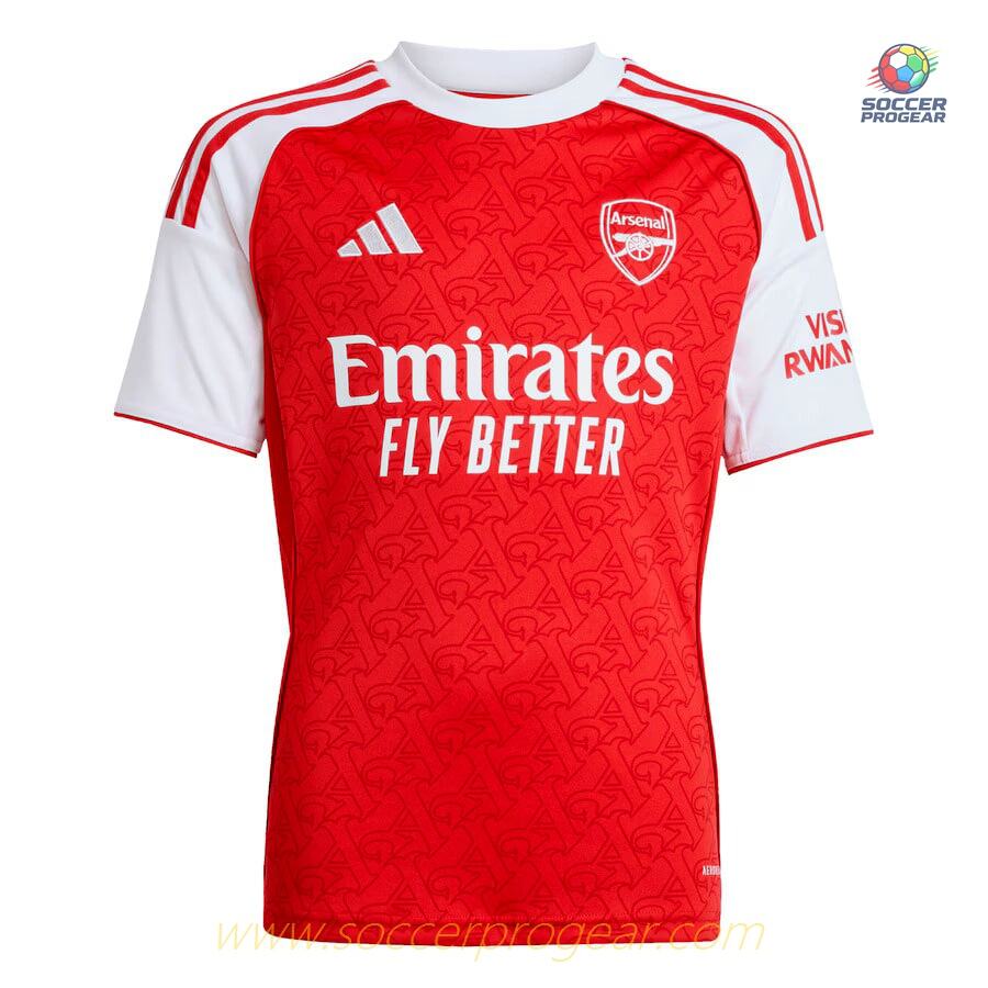 Arsenal Youth Home Team Jersey 2025-2026 Season
