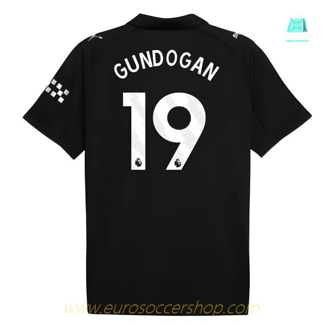 2025-2026 Man City Away Shirt (Gundogan 19)