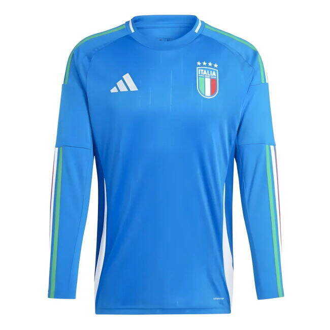 Light And Easy To Use 2024-2025 Italy Long Sleeve Home Shirt From China