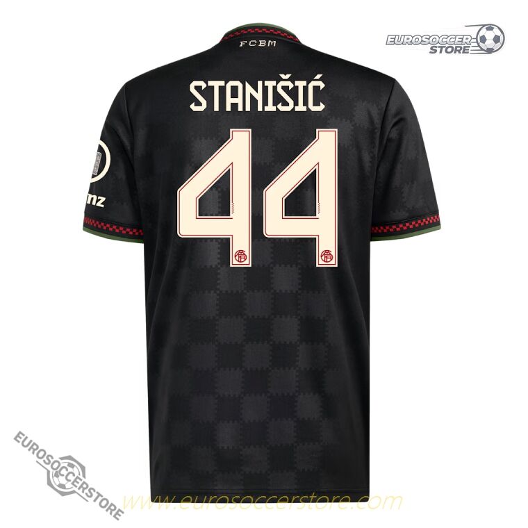 Bayern Munich 25-26 Champions League STANIŠIĆ Number 44 Jersey