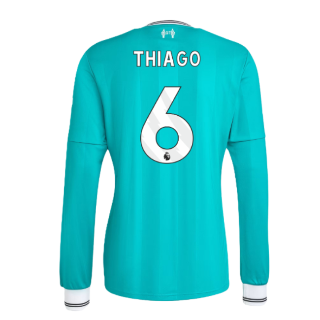 2025-2026 Liverpool Long Sleeve Third Top (Thiago 6)