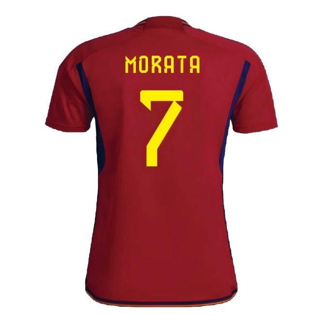 2022-2023 Spain Home Shirt for (Adult