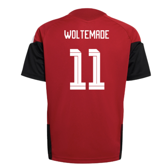 2026-2027 Germany Training Jersey (Red) - Kids (Woltemade 11)