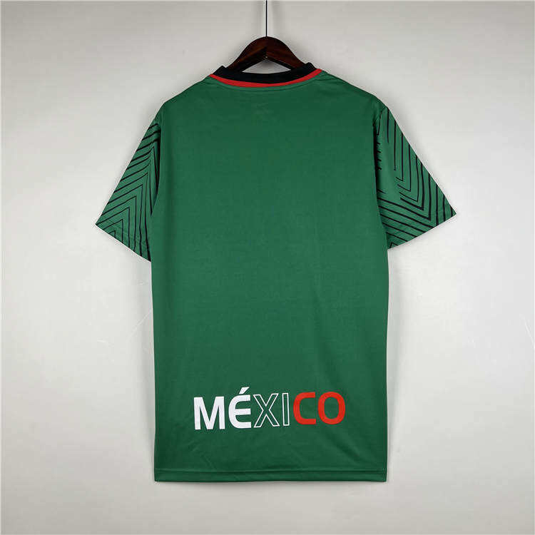 Lightweight 2023 MEXICO GREEN SOCCER JERSEY FOOTBALL SHIRT