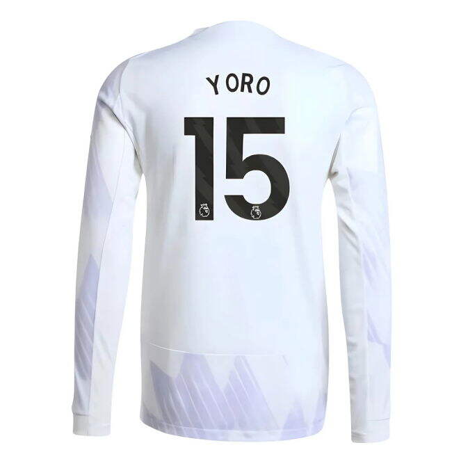 2025 Edition Breathable Man Utd Away Soccer Jersey (Yoro 15)