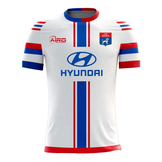 Genuine Olympique Lyon L. 202 #4 New Season Official Merchandise (v2)