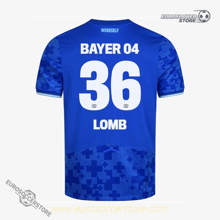 Bayer 04 Leverkusen LOMB 36 Third Football Jersey for the 25-26 Season