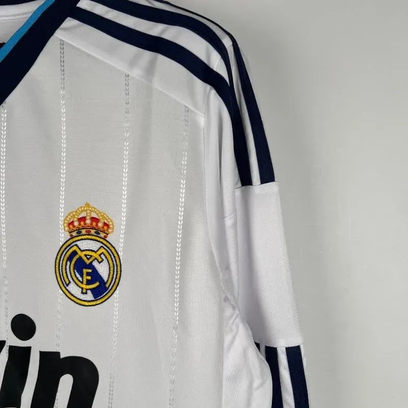 2012-2013 Long Sleeve Real Madrid Jeresy retro kit
