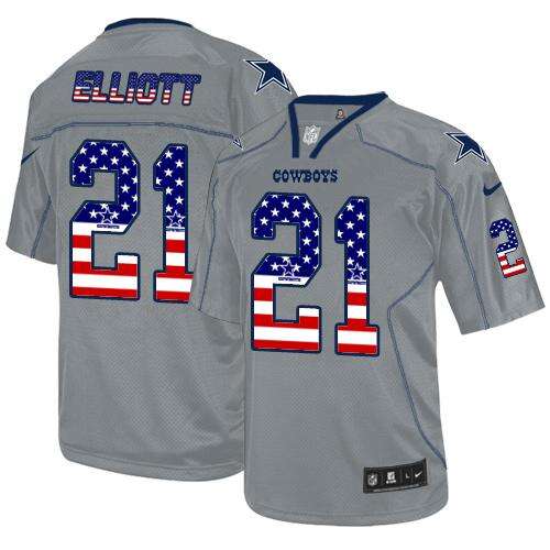 Dallas Cowboys #None None Lights Out NFL Elite Jersey limited